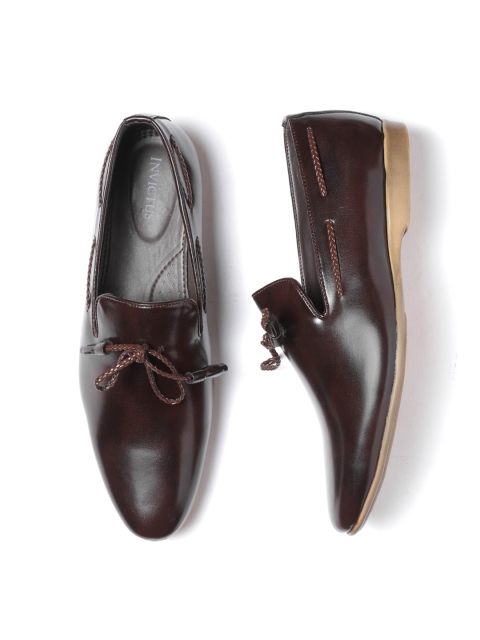 

INVICTUS Men Coffee Brown Semiformal Slip-Ons