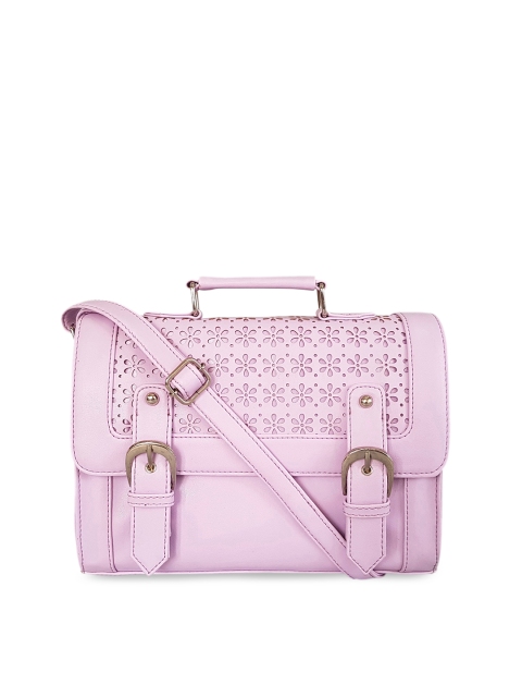 

Toteteca Lavender Laser Cut Satchel