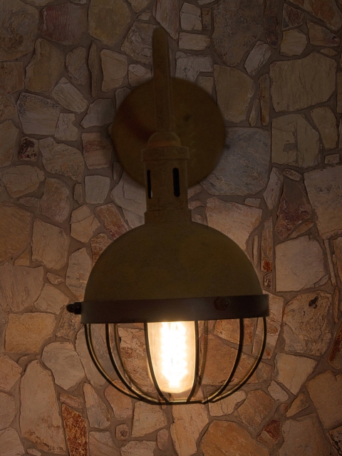 

Fos Lighting Brown BBQ Finished Wall Lamp