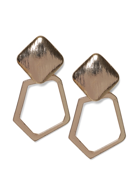 

Kazo Gold-Toned Geometric Drop Earrings