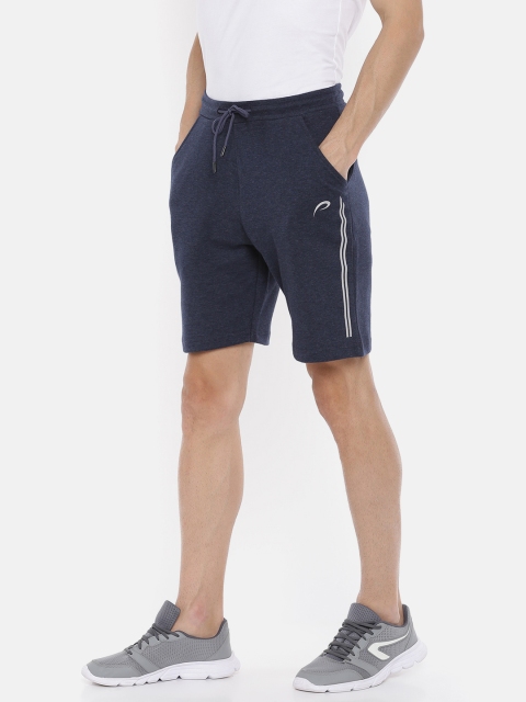 

Proline Active Men Navy Blue Solid Regular Fit Sports Shorts
