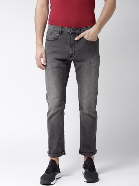 

Marks & Spencer Men Grey Regular Fit Mid-Rise Clean Look Stretchable Jeans