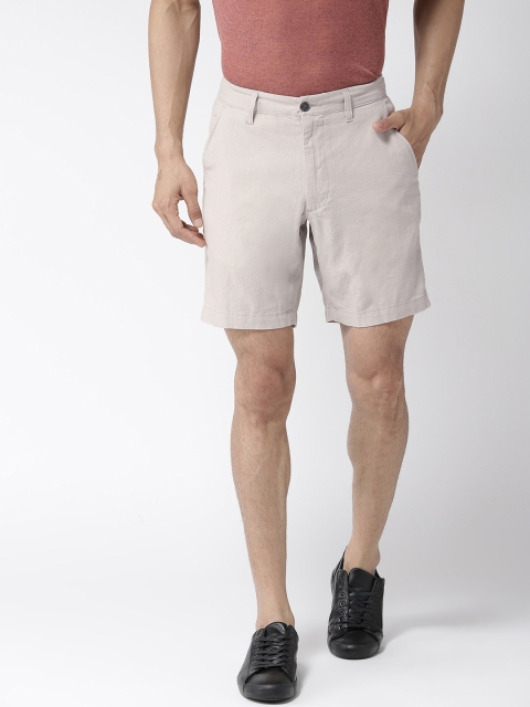 

Marks & Spencer Men Beige Solid Regular Fit Shorts