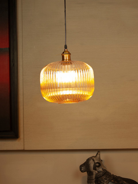 

THE LIGHT STORE Grey Self Design Hanging Light