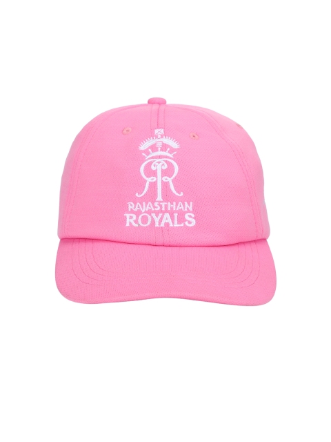 

Alcis Unisex Pink Solid Rajasthan Royals Baseball Cap