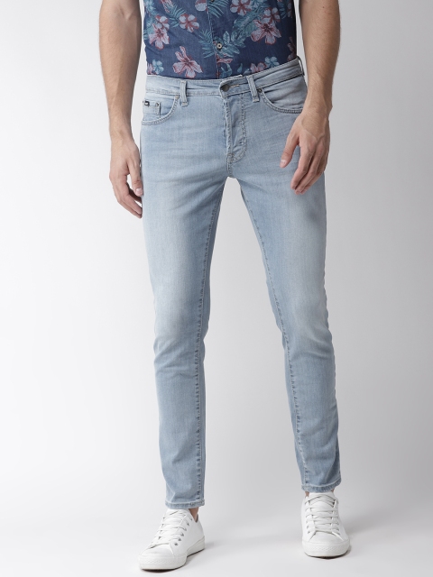 

GAS Men Blue Regular Fit Mid-Rise Clean Look Stretchable Jeans