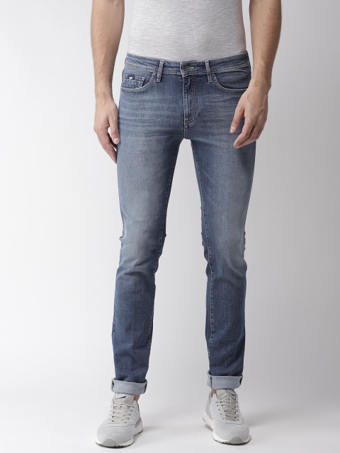 

GAS Men Blue Slim Fit Mid-Rise Clean Look Stretchable Jeans