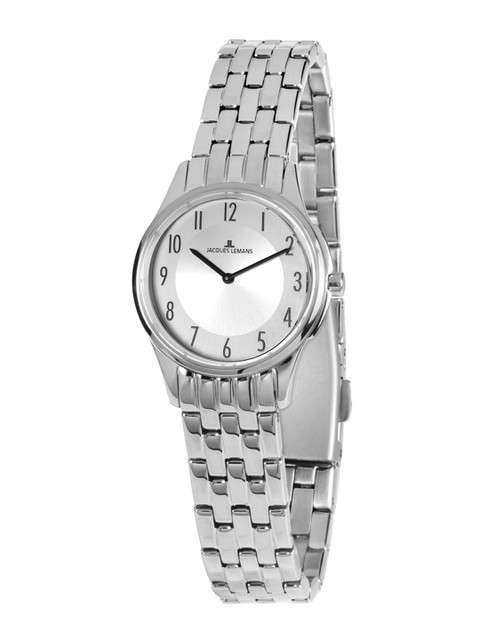 

Jacques Lemans Women Silver-Toned Analogue Watch 1-1807B