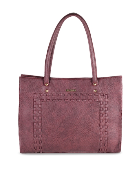 

Metro Maroon Textured Shoulder Bag