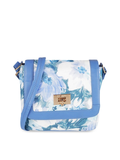 

Metro Women Blue Printed Sling Bag