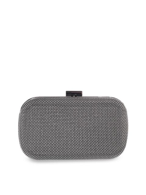 

Metro Women Grey Textured Clutch