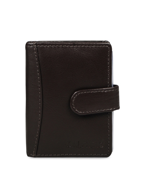 

CALFNERO Unisex Brown Solid Leather Card Holder