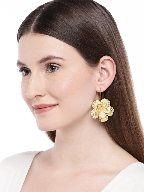 

Pipa Bella Gold-Plated Floral Drop Earrings