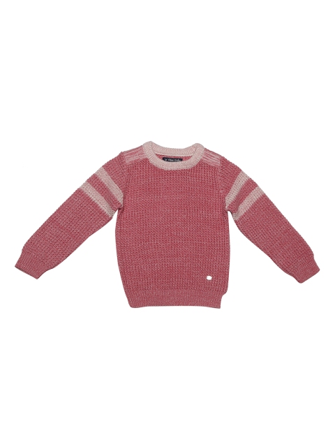 

Allen Solly Junior Boys Maroon Self Design Sweater