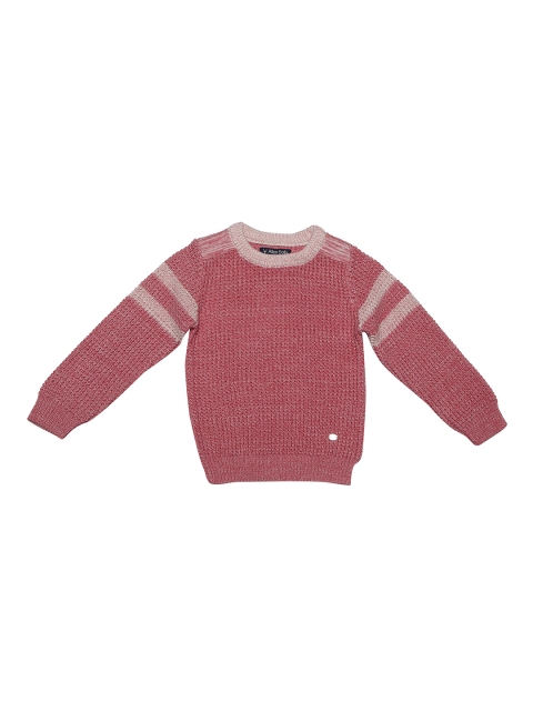 

Allen Solly Junior Boys Maroon Self Design Sweater