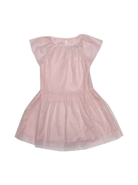 

Allen Solly Junior Girls Pink Embellished Fit and Flare Dress