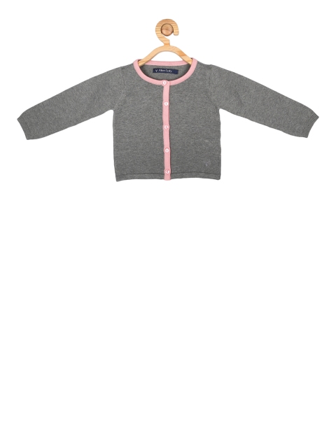 

Allen Solly Junior Girls Grey Solid Cardigan