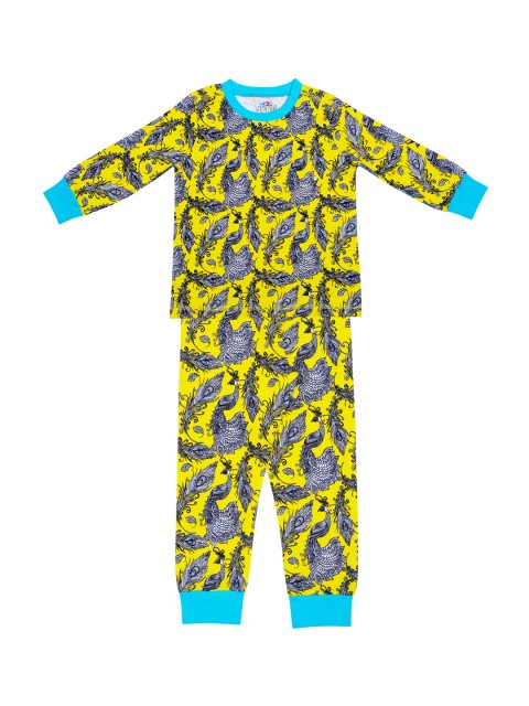 

ventra Girls Yellow Printed Night suit VNT-5001472-1011