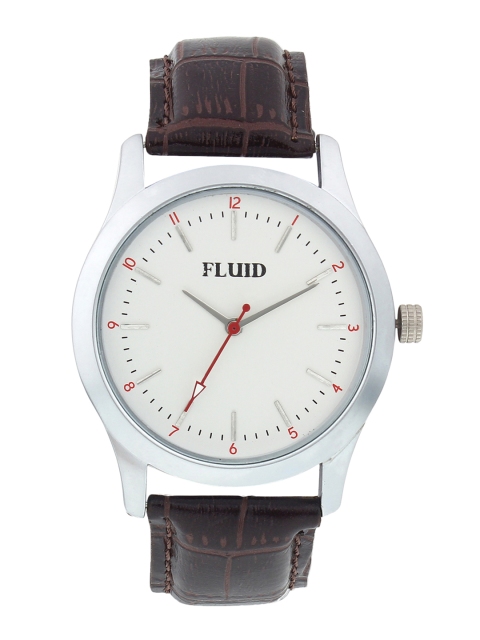 

FLUID Men White Analogue Watch FL-715-SL01