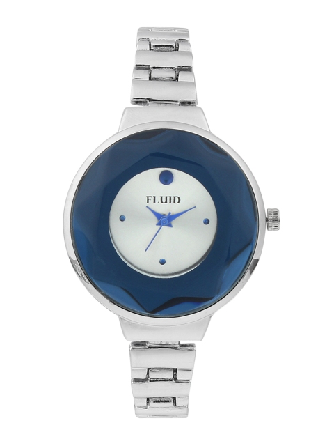 

FLUID Women Blue & Silver-Toned Analogue Watch FL-703-BL01