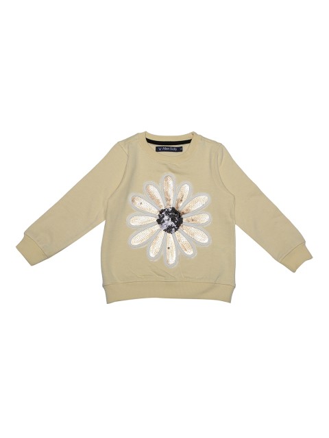 

Allen Solly Junior Girls Beige Self Design Sweatshirt