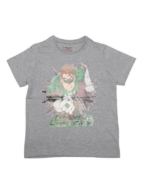 

Allen Solly Junior Boys Grey Green Lantern Printed Round Neck T-shirt