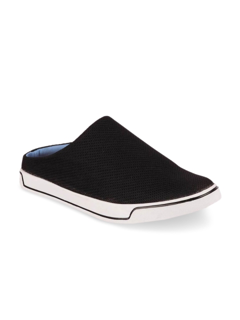 

FAUSTO Men Black Slip-On Sneakers
