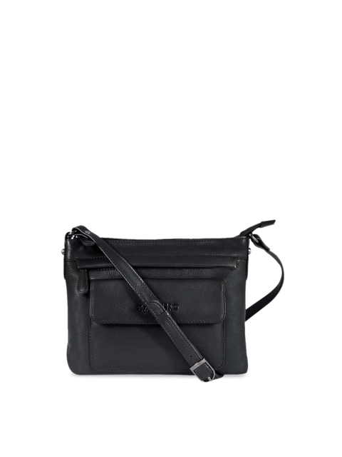 

CALFNERO Black Solid Sling Bag