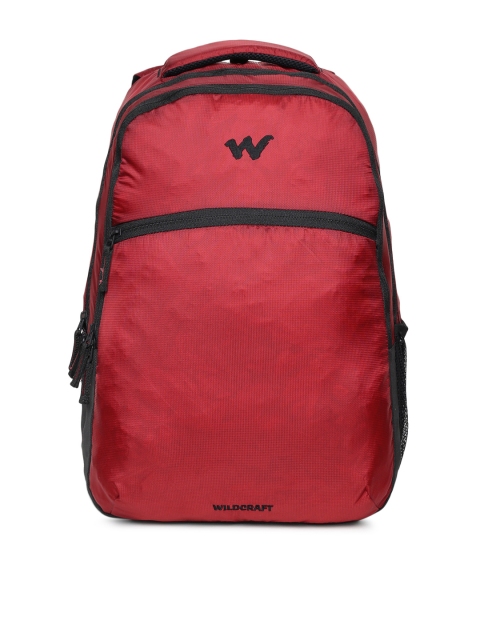 

Wildcraft Unisex Red Solid Backpack