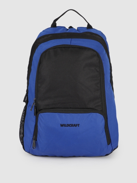 

Wildcraft Unisex Black & Blue Colourblocked CC2 Backpack