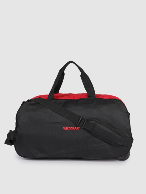 

Wildcraft Unisex Shuttle Wheels Duffel Bag, Black