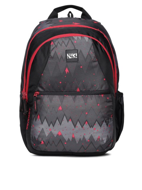 

Wildcraft Unisex Black & Grey Wiki N1 Ombre Graphic Backpack