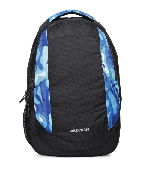 

Wildcraft Unisex Black Solid Backpack