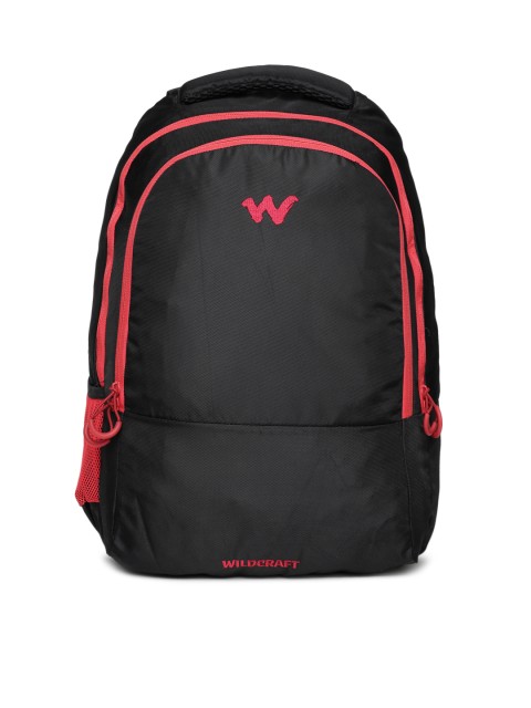 

Wildcraft Unisex Black Wiki Axis Plus Brand Logo Backpack