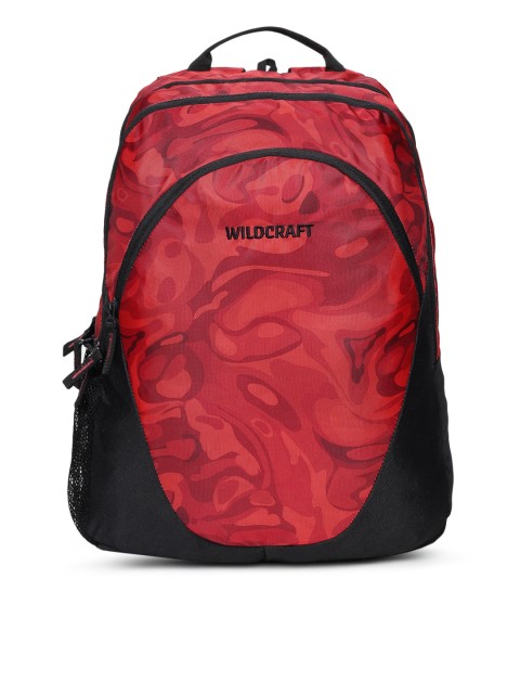 

Wildcraft Unisex Red Graphic Hinge Backpack