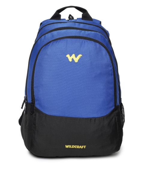 

Wildcraft Unisex Blue & Black AM BP 3 Solid Backpack