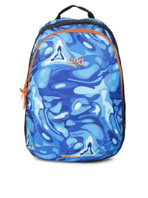 

Wildcraft Unisex Blue Graphic Tracer Backpack