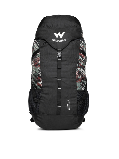 

Wildcraft Unisex Black Printed CT RS 1 Rucksack