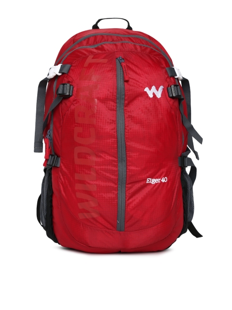 

Wildcraft Unisex Red Solid Eiger Backpack