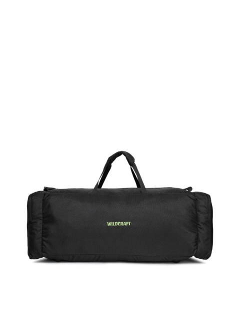 

Wildcraft Unisex Black Solid Small Duffel Bag