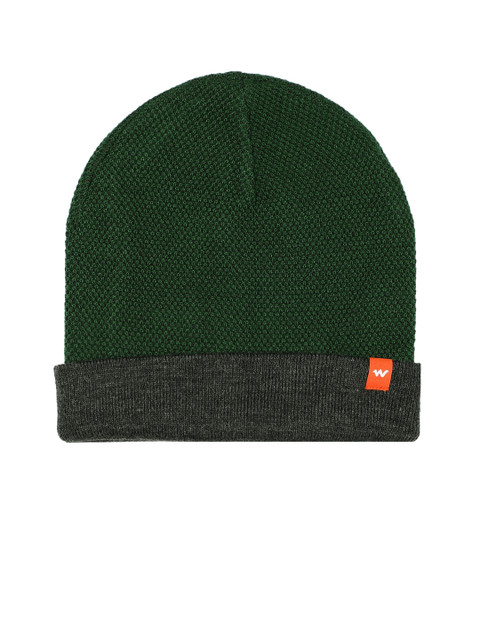 

Wildcraft Unisex Green Solid Beanie