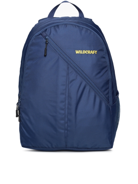 

Wildcraft Unisex Blue Brand Logo Backpack
