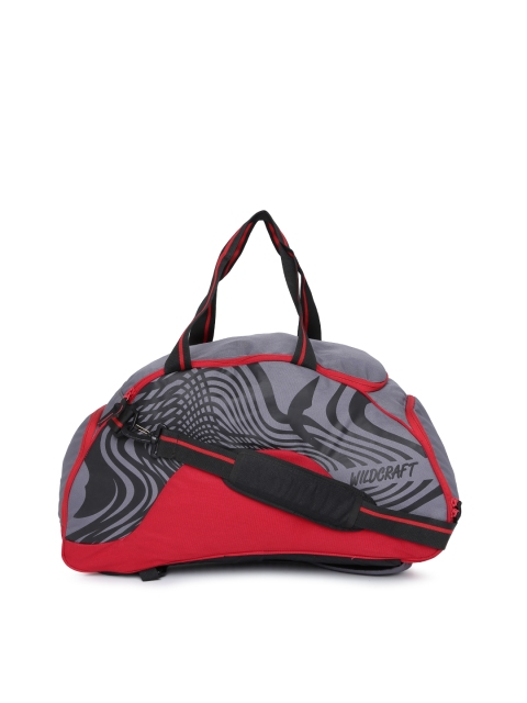 

Wildcraft Unisex Red & Grey Printed Supernova Duffel Bag