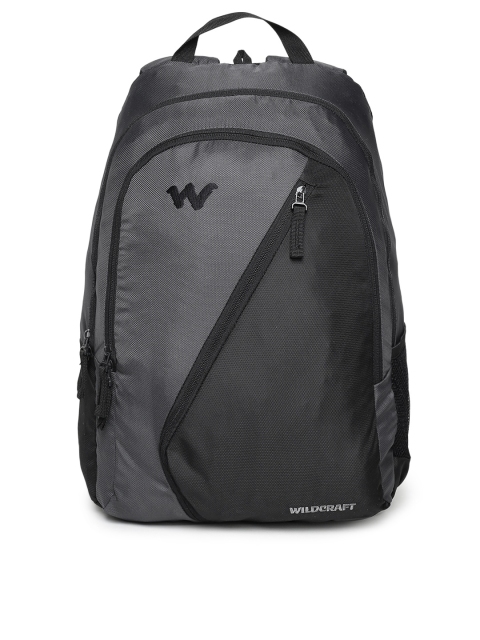 

Wildcraft Unisex Grey & Black Boost 3 Colourblocked Backpack