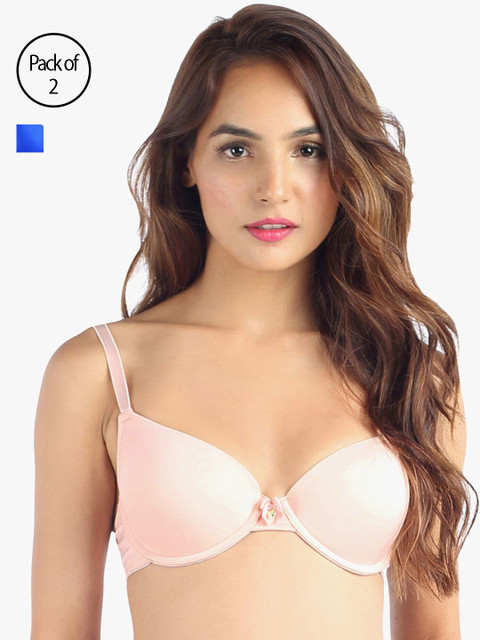 

Candyskin Women Pack of 2 Bras 7176064-1-7180216-1, Peach