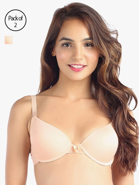 

Candyskin Women Pack of 2 Bras 7176170-1-7177280-1, Nude