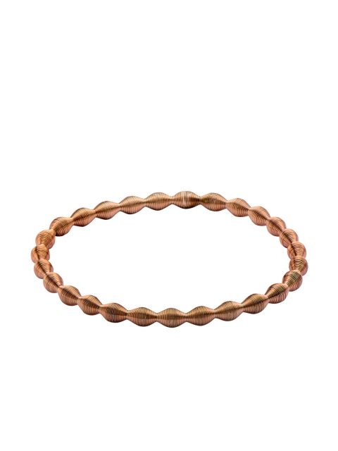 

Inox Jewery Rose Gold-Toned Stretchable Stainless Steel Bracelet