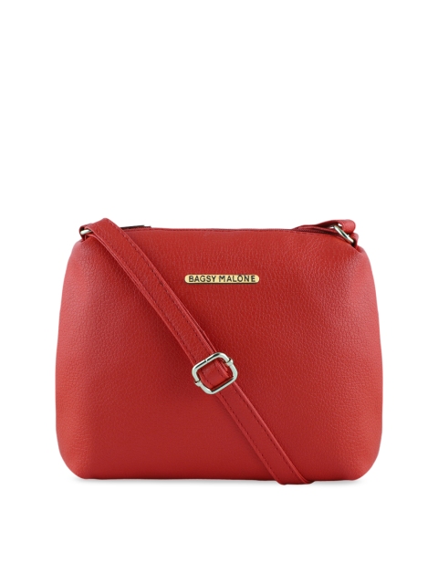 

Bagsy Malone Red Solid Sling Bag