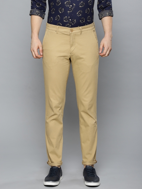 

Louis Philippe Sport Men Khaki Slim Fit Self Design Chinos