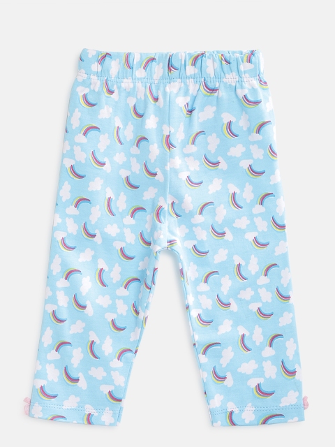 

Moms Love Girls Blue Printed Lounge Pants MLS20445XXGCPI